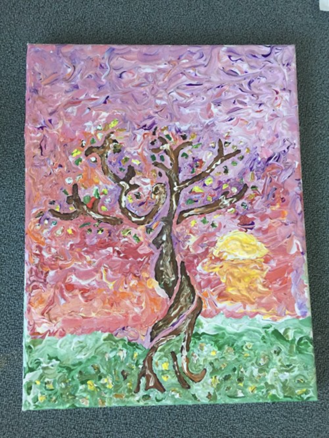 Painting of a tree