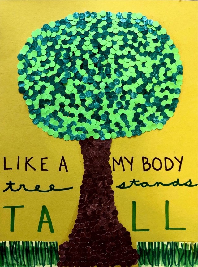 An image of artwork created for the Love Your Tree campaign