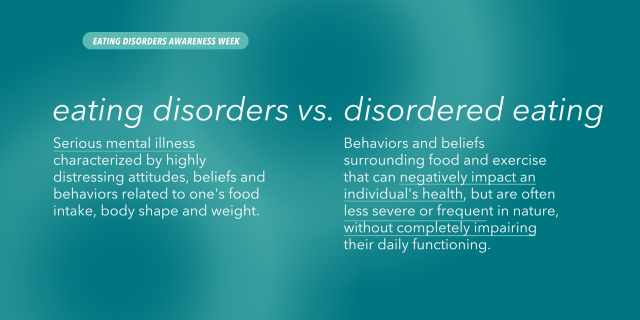 Disordered Eating Vs. Eating Disorders: Know the Difference